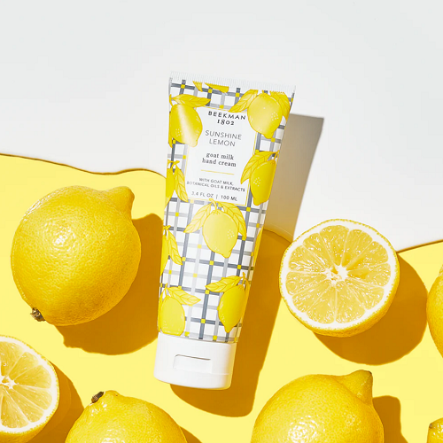 Beekman Sunshine Lemon Hand Cream 2 oz.