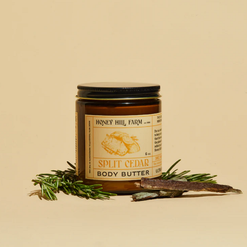 Honey Hill Farm Body Butter Split Cedar 6 oz.