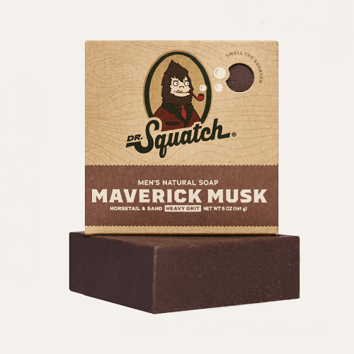 Dr. Squatch Maverick Musk Bar Soap