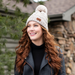 Britt's Knits Cozy Classic Pom Hat Black