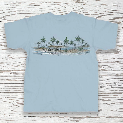 Old Guys Rule Palm Band T-Shirt