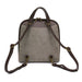 Chala Convertible Backpack Purse Daisy Gray