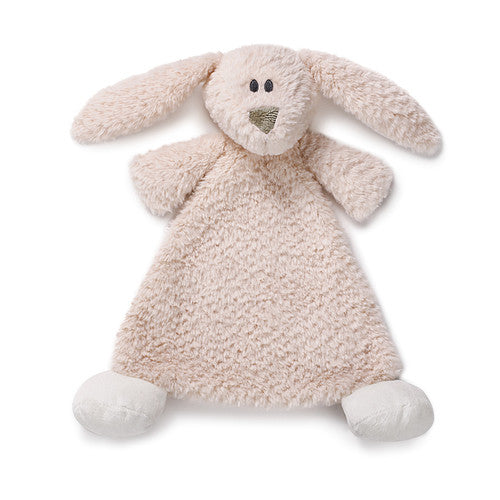 Demdaco Belina Bunny Rattle Blankie