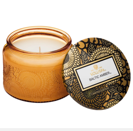 Voluspa Baltic Amber Petite Candle