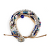 Demdaco Beaded Love Bracelet Indigo