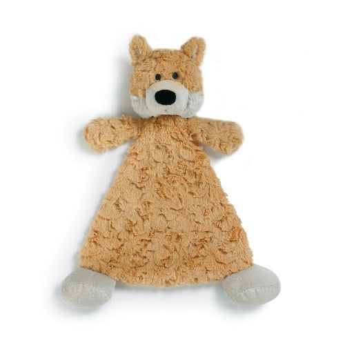 Demdaco Fitzgerald Fox Rattle Blankie