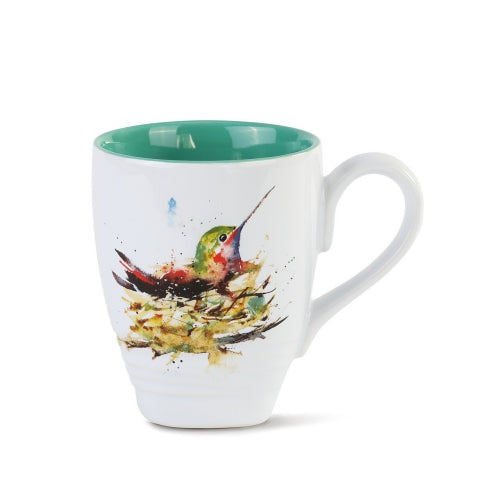 Dean Crouser Hummingbird in Nest Mug