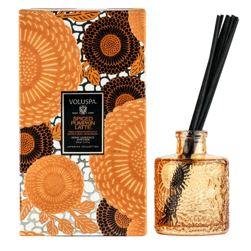 Voluspa Spiced Pumpkin Latte Reed Diffuser