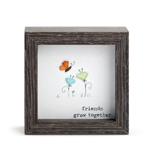 Sharon Nowlan Friends Grow Together Shadow Box