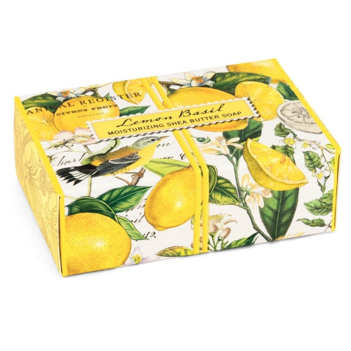 Michel Design Works Lemon Basil Boxed Soap