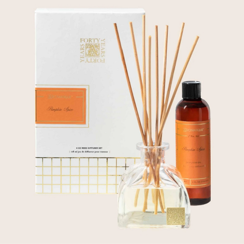 Aromatique Pumpkin Spice Reed Diffuser Set