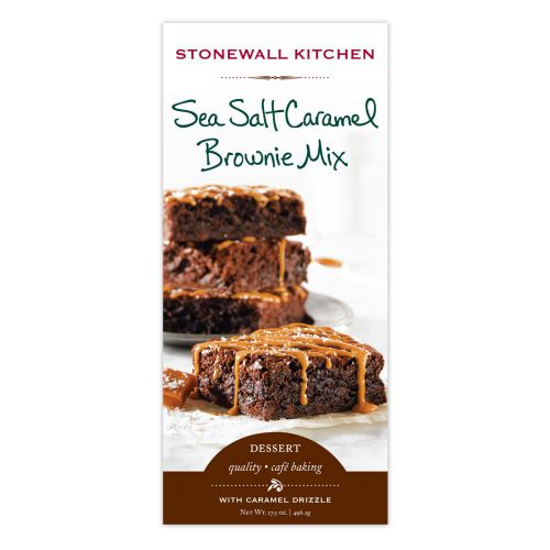 Stonewall Kitchen Sea Salt Caramel Brownie Mix