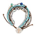 Demdaco Turquoise Your Journey Prayer Bracelet